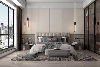 防城港现代风格-卧室