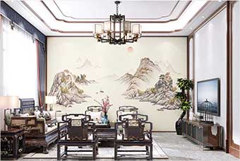 防城港森佰汇航空纤维墙咔(巴山蜀水)