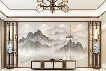 防城港森佰汇航空纤维（山水画系列）