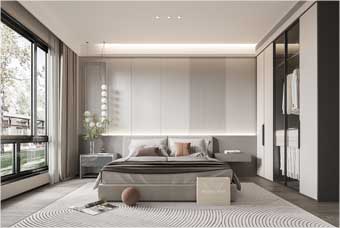 防城港卧室空间案例